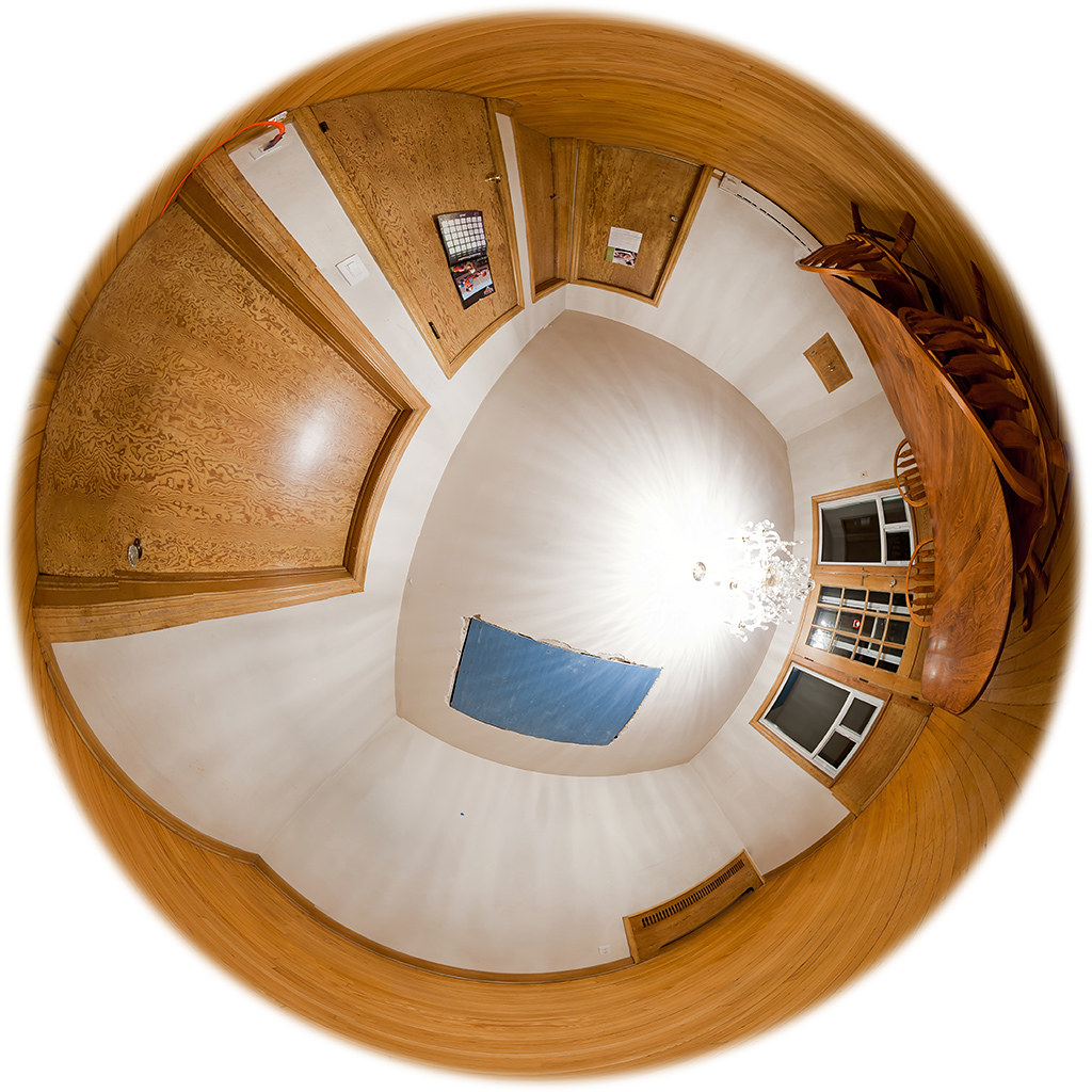 Removal and replacement of damaged gypsum ceiling boards.