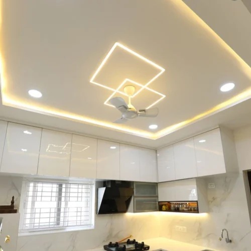 Gypsum False Ceiling Works